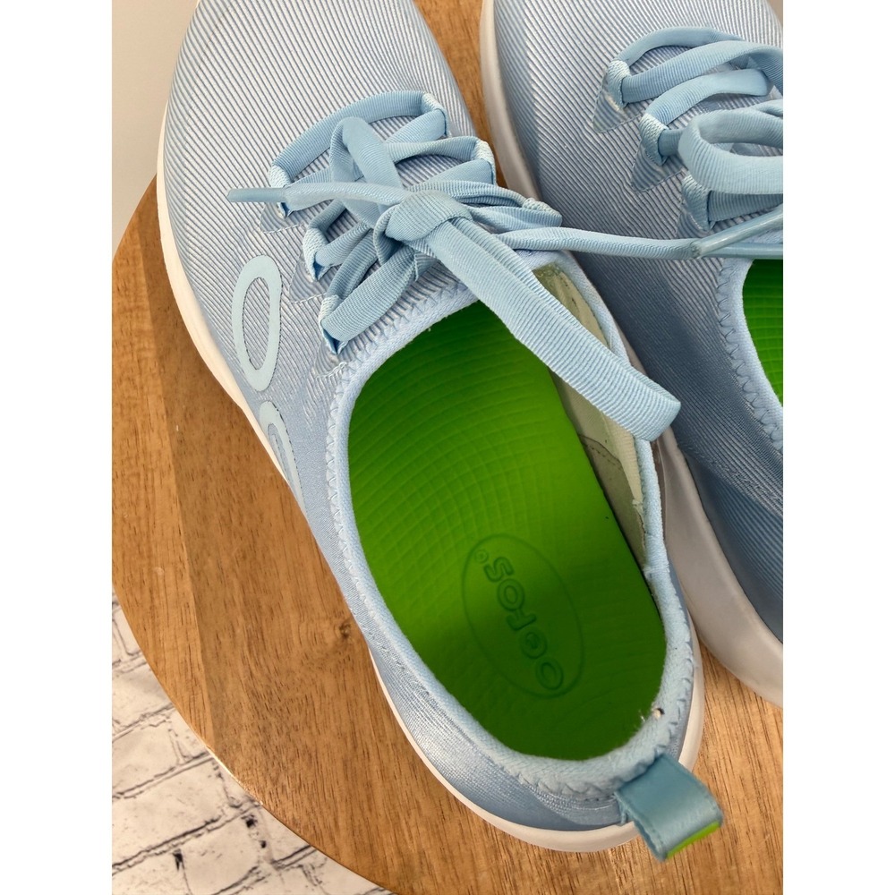 OOFOS OOmg Sport LS Carolina Blue Women 9.5 EU 40.5 Sneakers - Picture 12 of 15